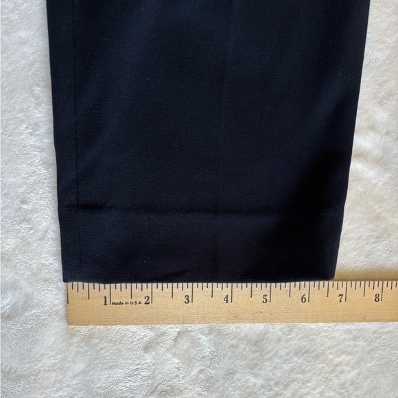 Michael Kors Classic Pants Size 8 Cropped Dark Blue - Picture 9 of 14